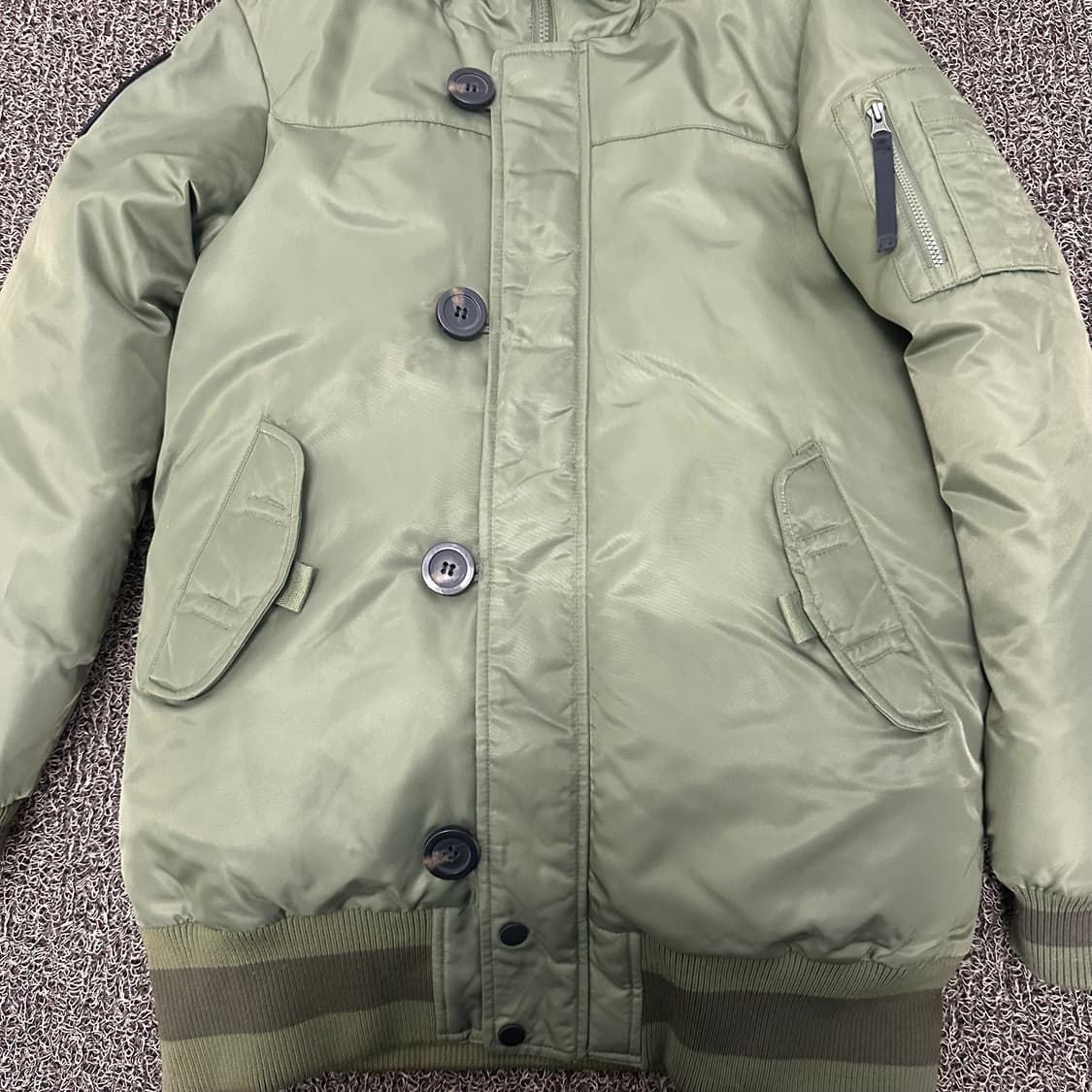 K2 케이투 고스트 브라보 구스다운 여성 롱패딩 카키 90(S) 상품이미지3