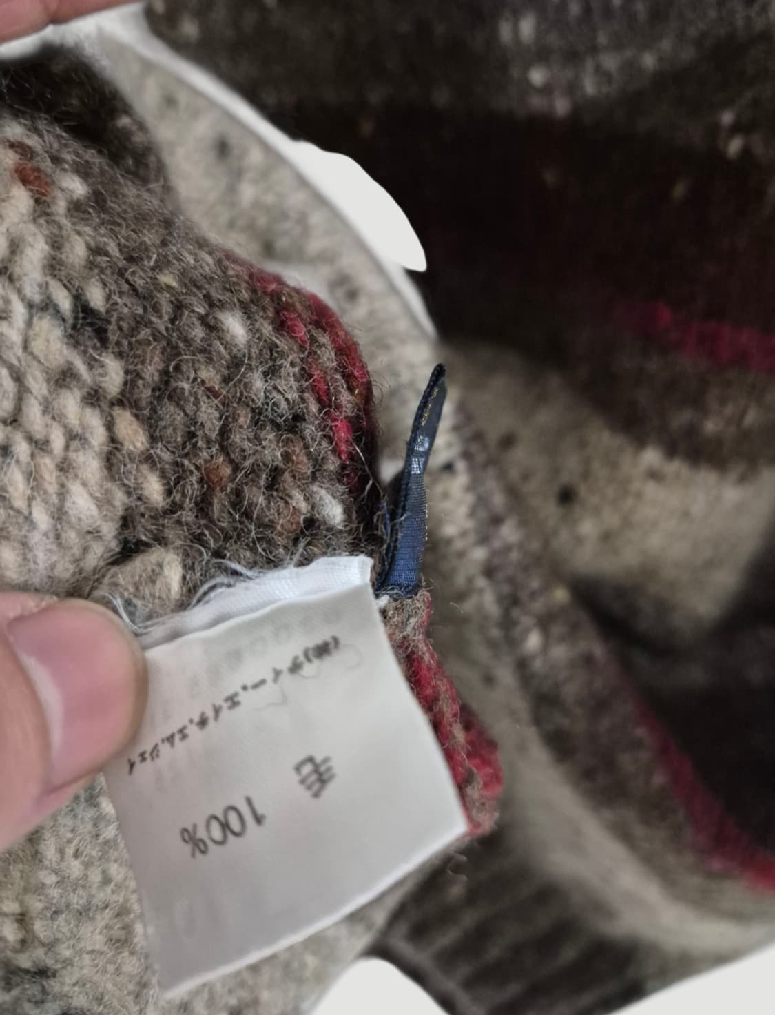 [M]타미힐피거 일본판 여자 울 니트 스웨터 상품이미지5