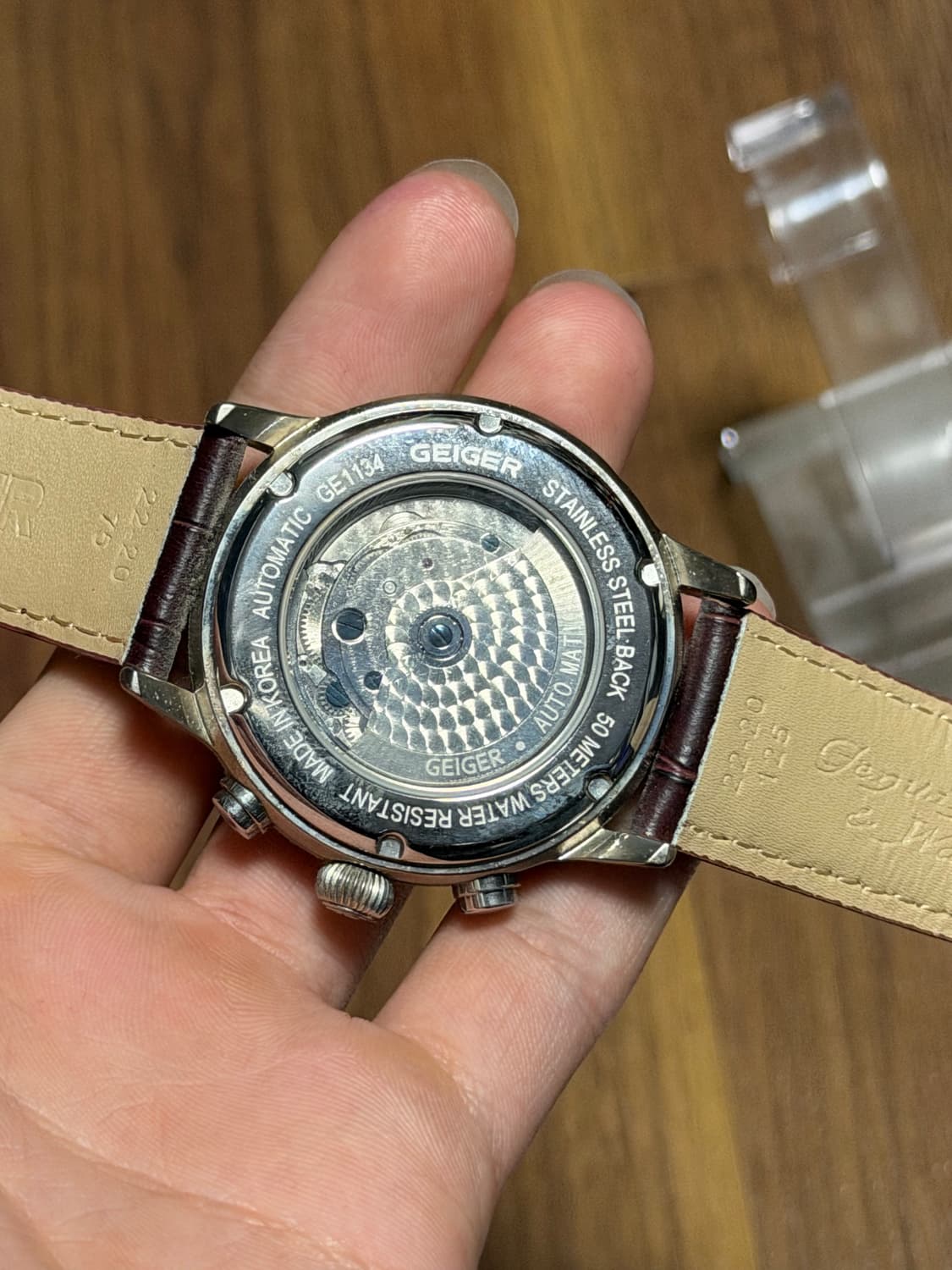 가이거 오토매틱 시계 상품이미지4
