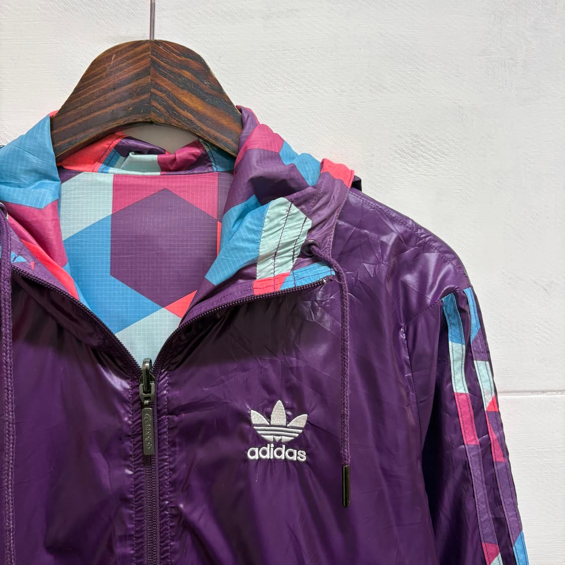 ADIDAS 아디다스 리버서블 윈드브레이커 90 상품이미지5