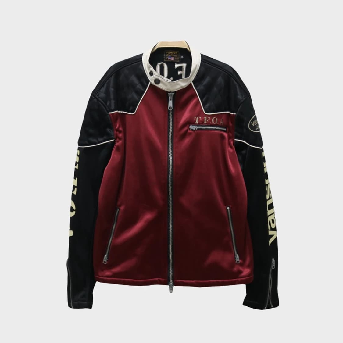 VANSON X  T.F.O.A 라이더 자켓 64966 상품이미지3