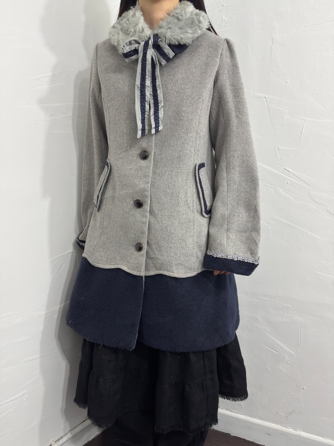 axes femme lovely coat 상품이미지3