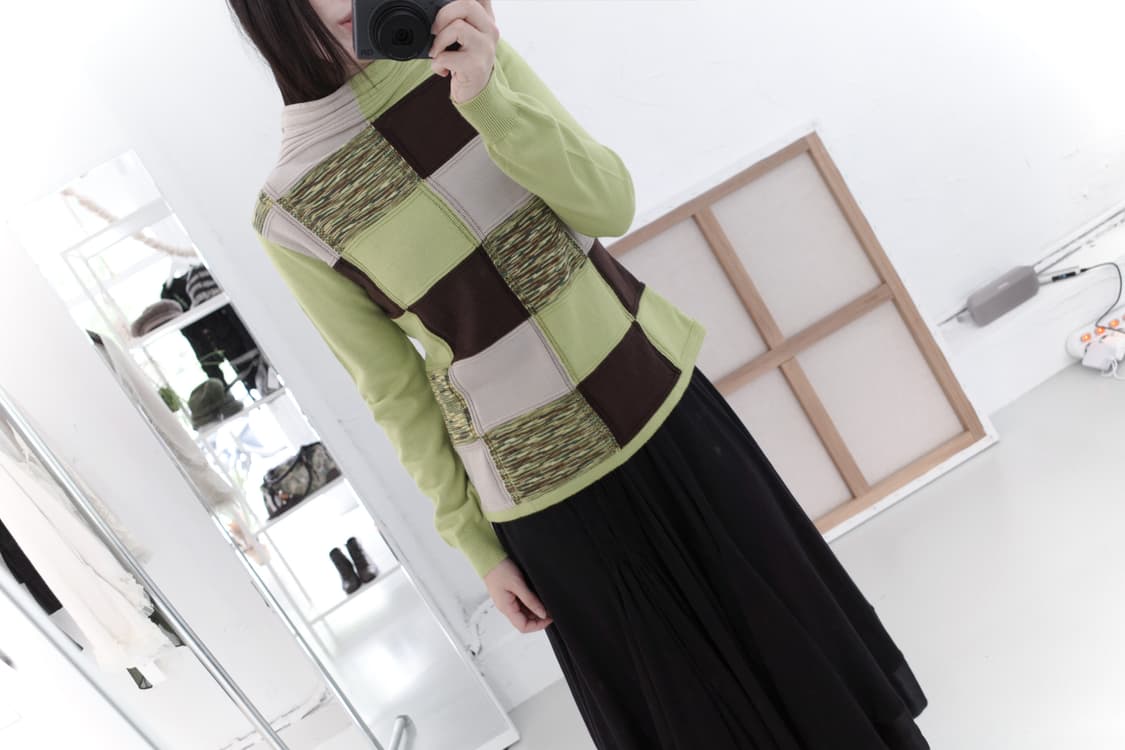 patch knit 상품이미지5