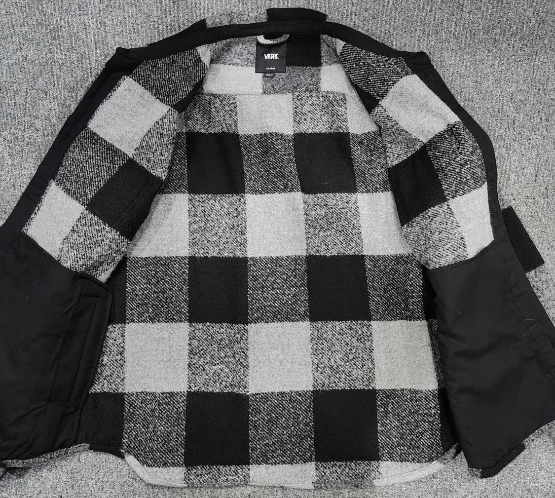 반스 덴비 퍼지 루즈핏 플란넬 셔츠 자켓 XL 상품이미지3