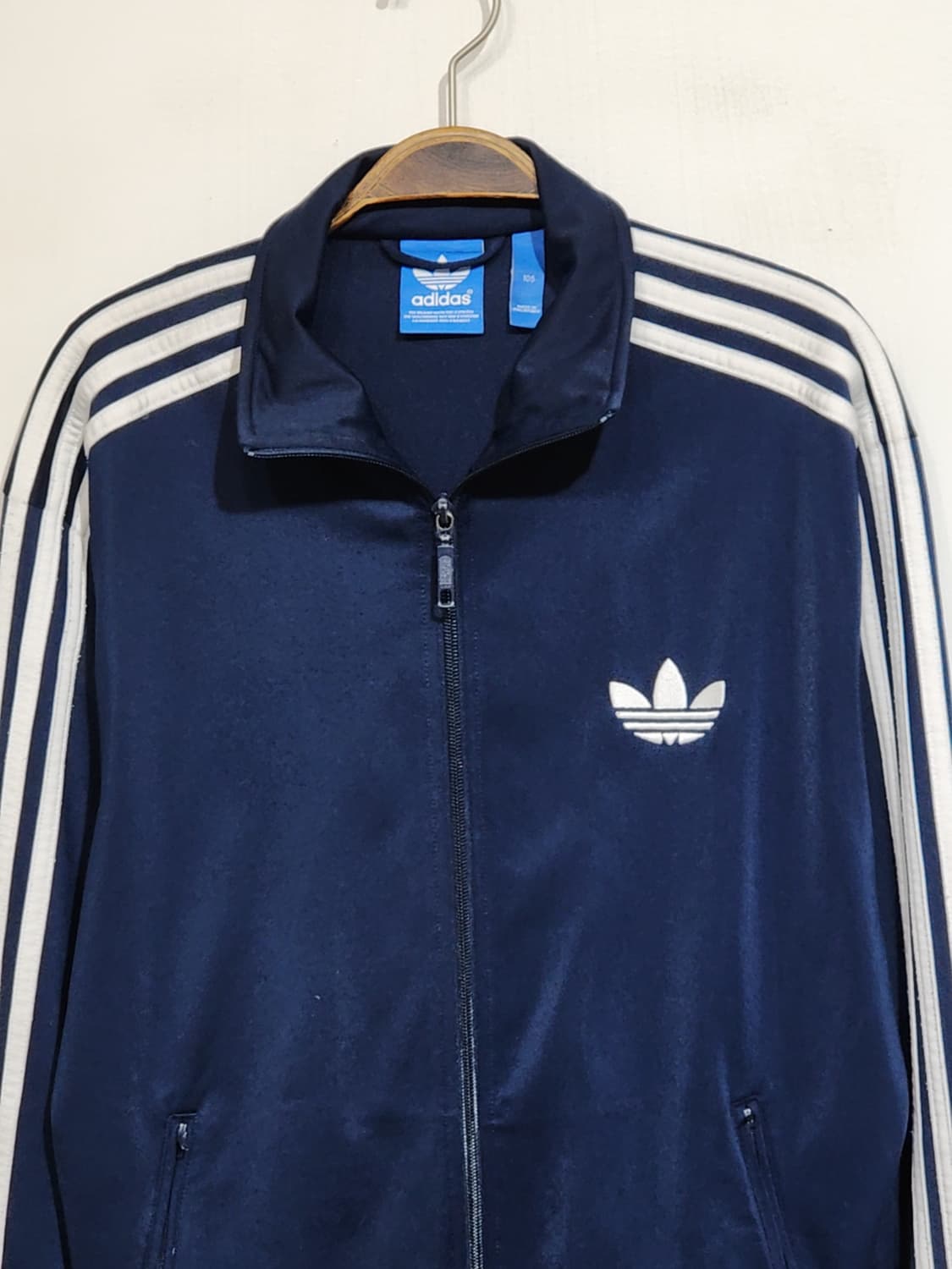 (100) 아디다스 파이어버드 져지 네이비 츄리닝 트랙자켓  상품이미지2