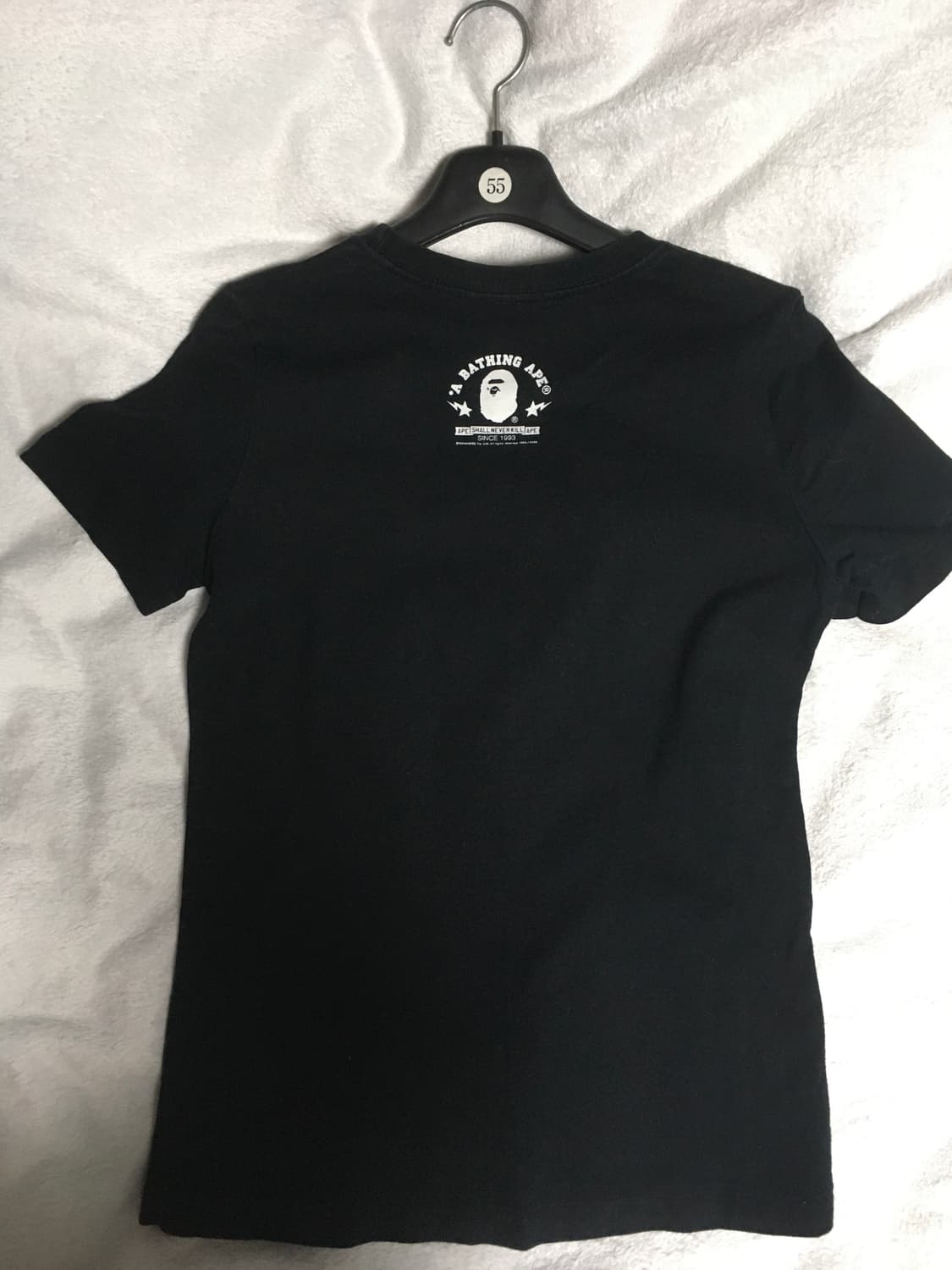 Bape Head Logo Print T-Shirt 상품이미지4