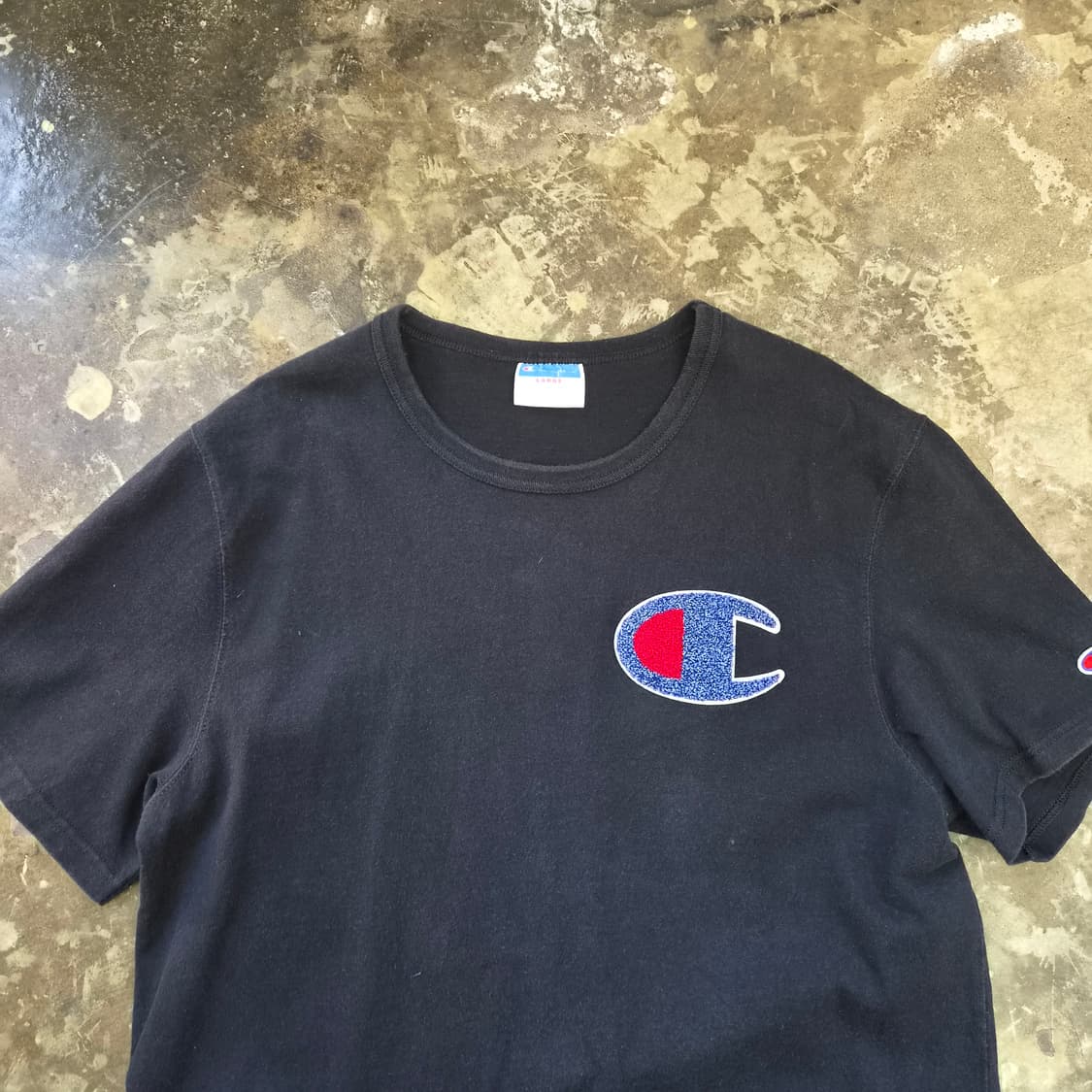 L) 챔피온 빅로고 반팔티 반팔티셔츠 상품이미지2