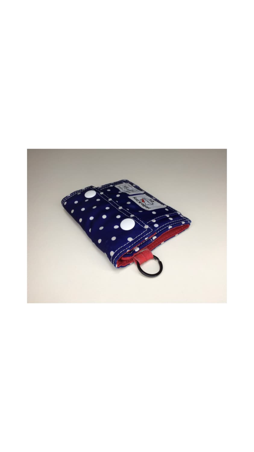 Porter 포터 x 아트모스 x 헬로키티 블루 도트 땡땡이 지갑 상품이미지5