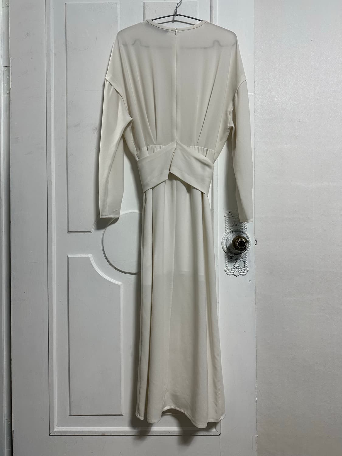 이로 글리드 래핑 롱 원피스 상품이미지2