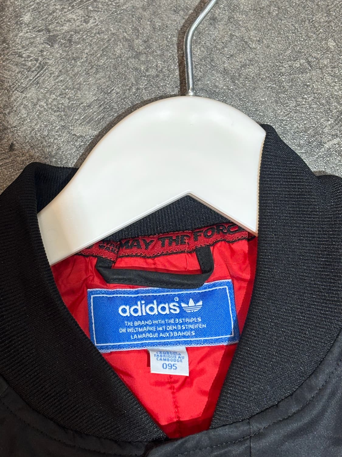 아디다스 바시티 자켓 점퍼 블랙 95 상품이미지5