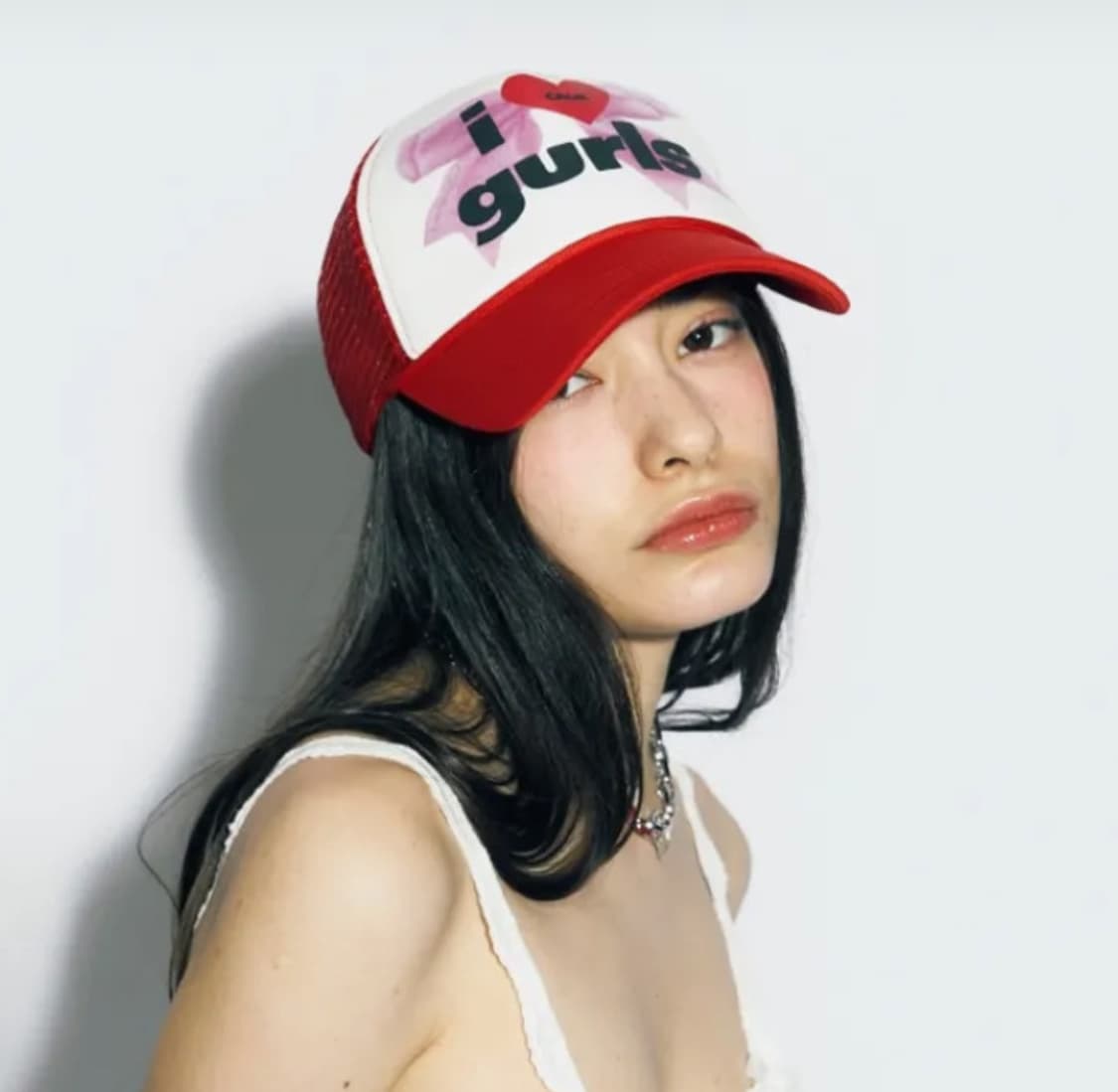 에스이프캘리 리본 메쉬 캡 asifcalie RIBBON MESH CAP 상품이미지1
