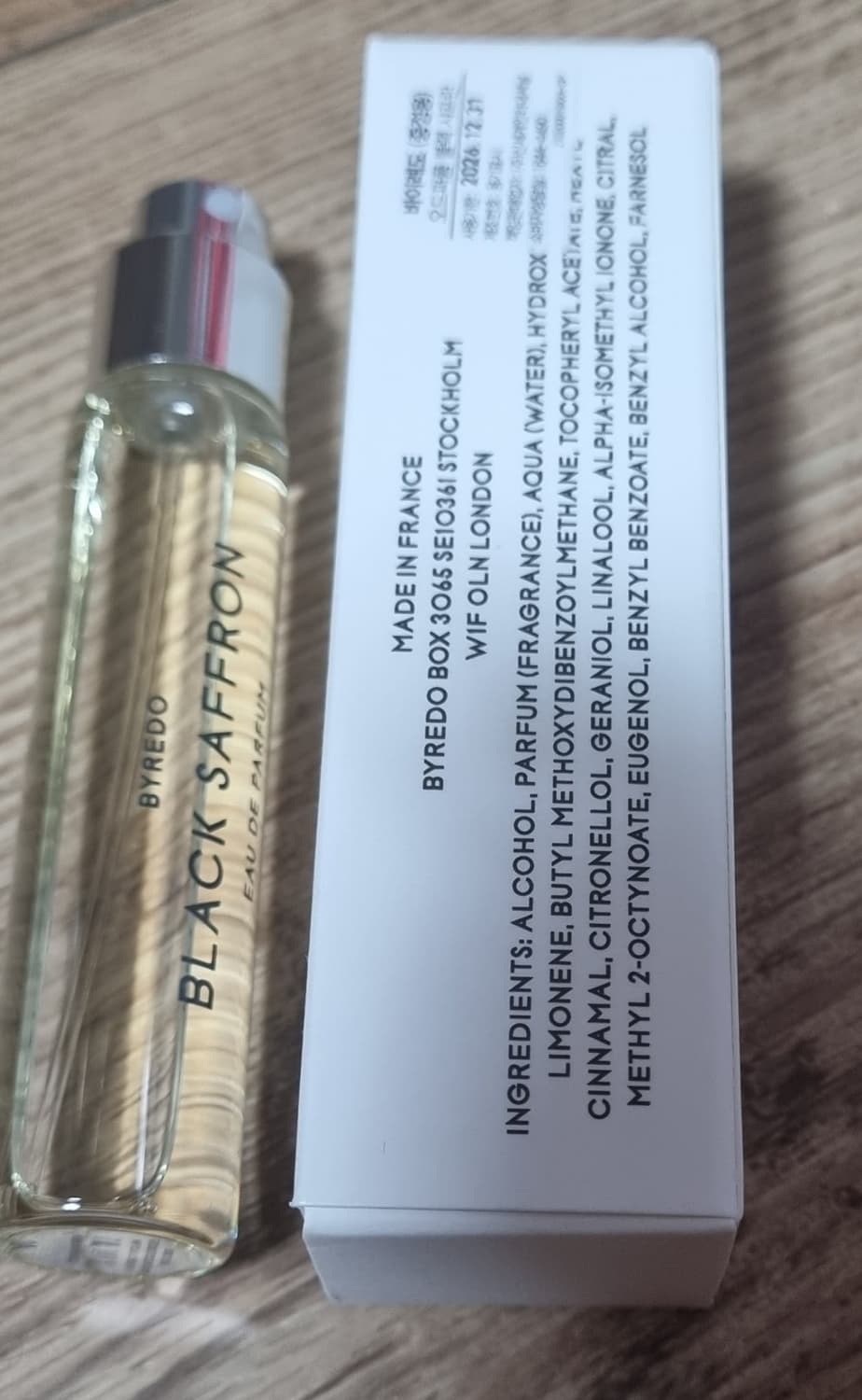 바이레도 블랙샤프란 12ml 퍼퓸 향수 상품이미지2
