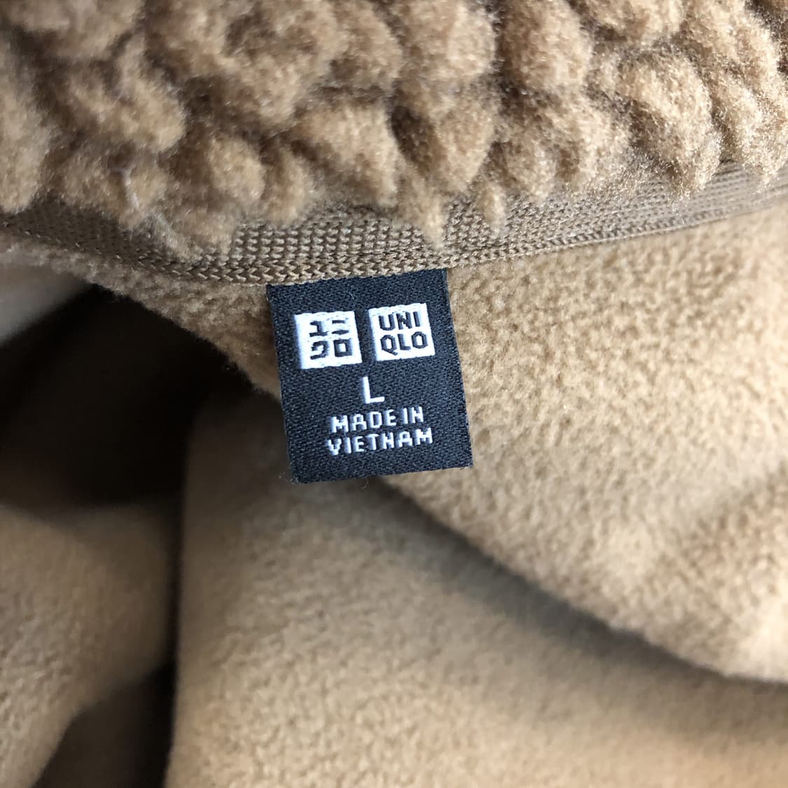 유니클로 쉐르파 뽀글이 후리스점퍼 L 상품이미지5