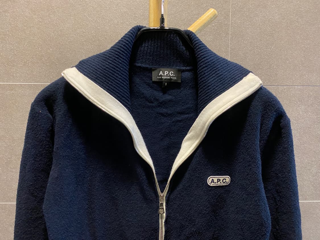 A.P.C HANS CARDIGAN 아페쎄 반집업 가디건 (S) 상품이미지2