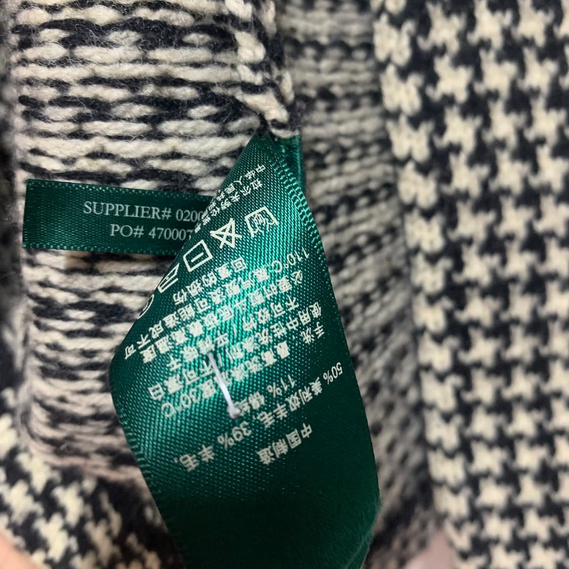 Ralph Lauren 울 하운드투스 코트 상품이미지9