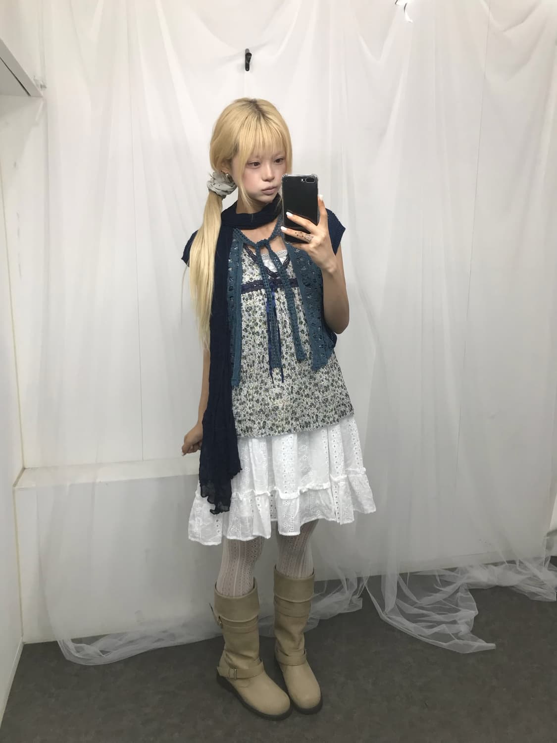 ✿ 블루 잔꽃 페어리 코디  set ✿ 상품이미지4