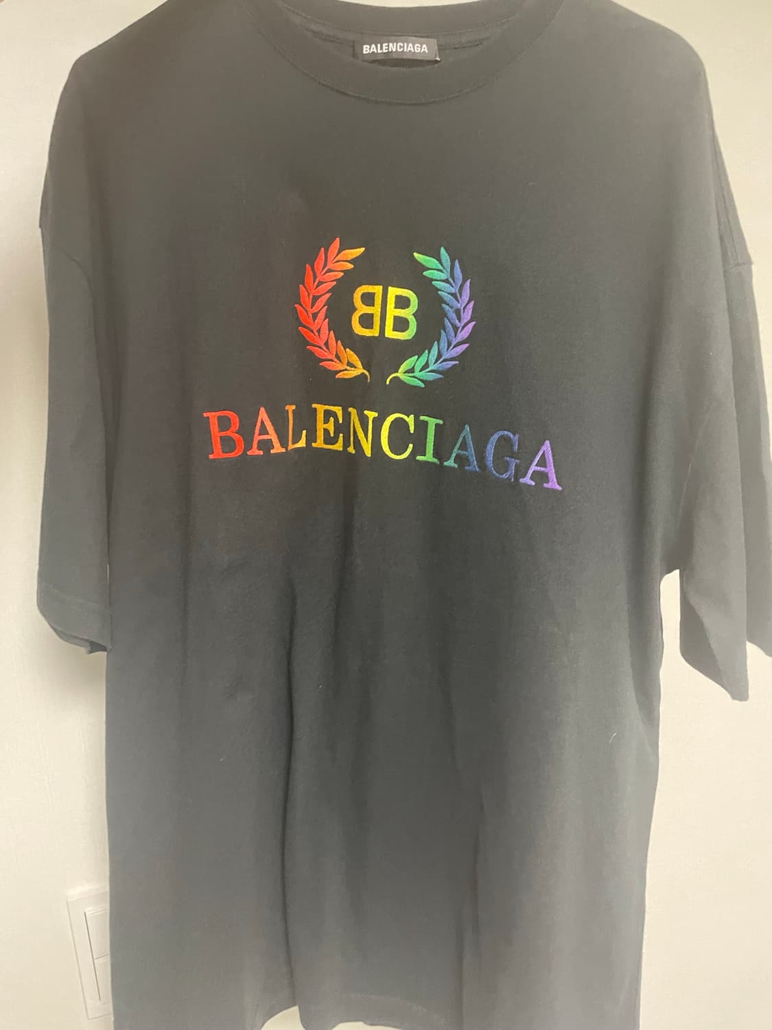 발렌시아가 레인보우 월계수 반팔M (105) 상품이미지6