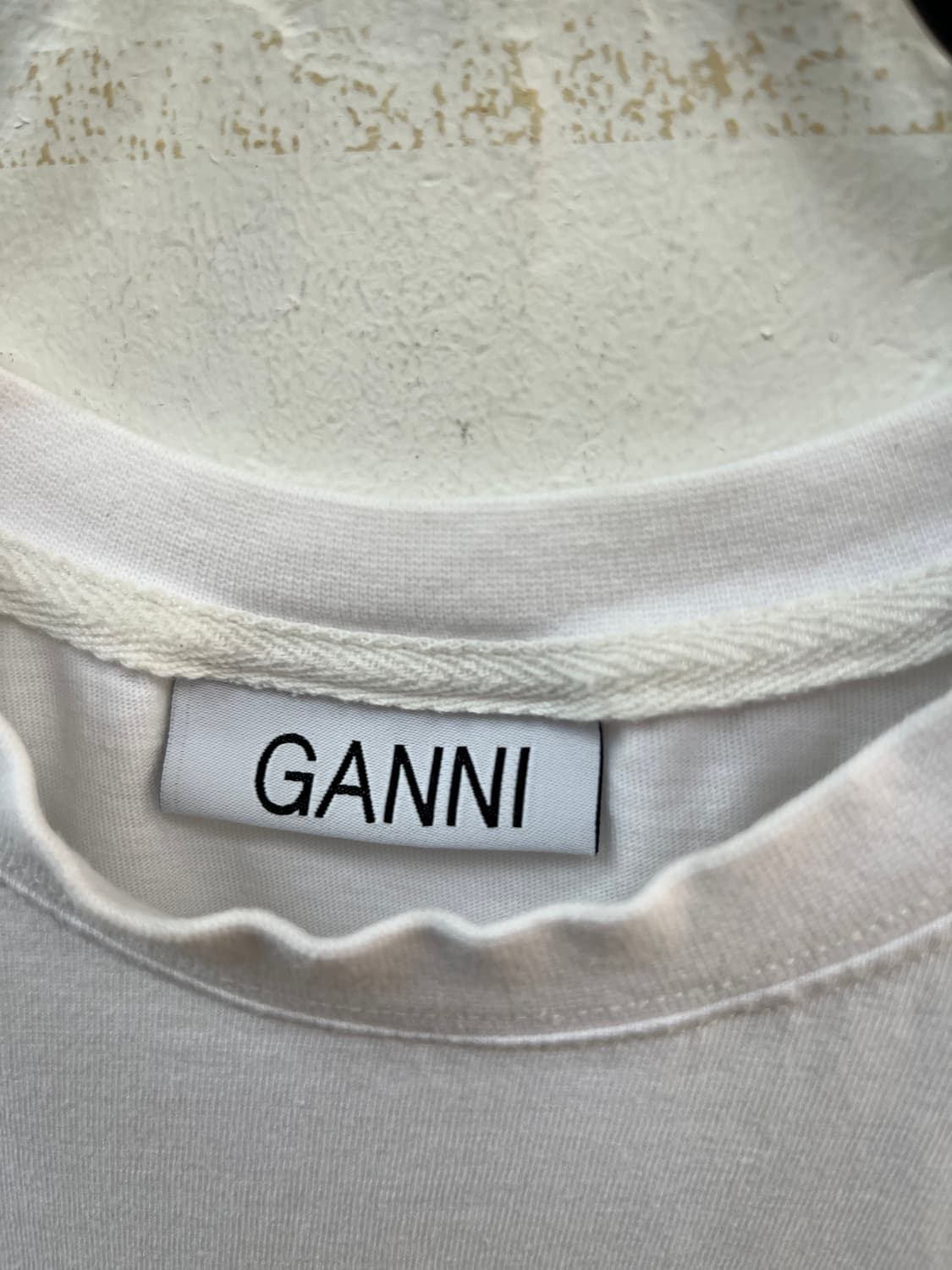 Ganni 반팔티 화이트 F 상품이미지3