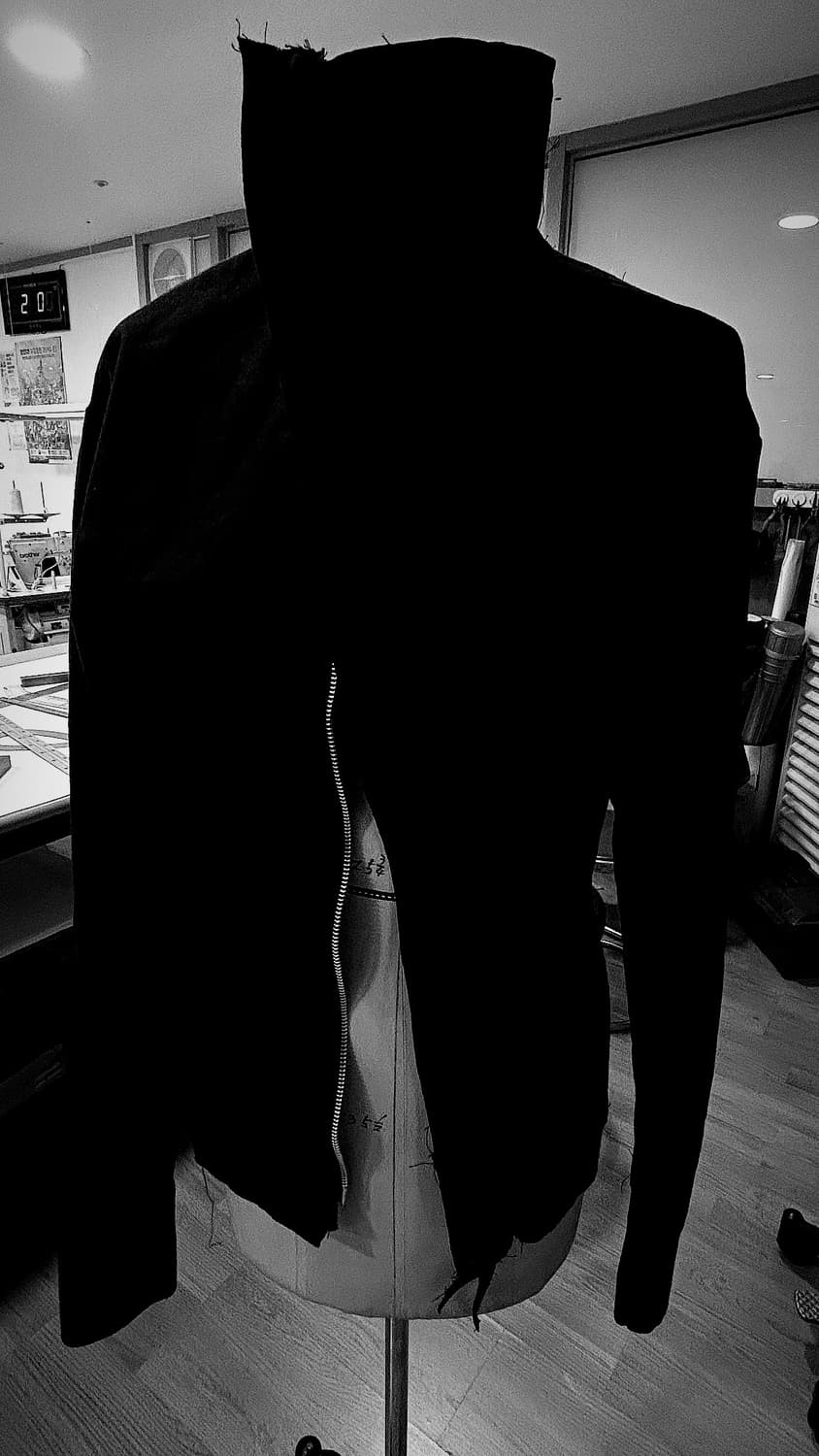 ( Handcrafted)atone Drape Jacket  상품이미지5