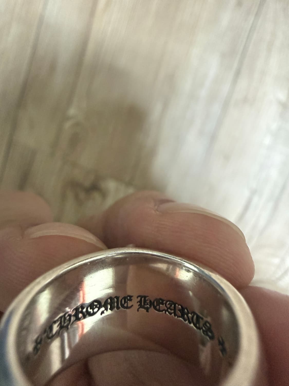 크롬하츠 더블 플로랄 크로스링 16호  풀구성 (우주매물 ) 급전 판매 상품이미지5