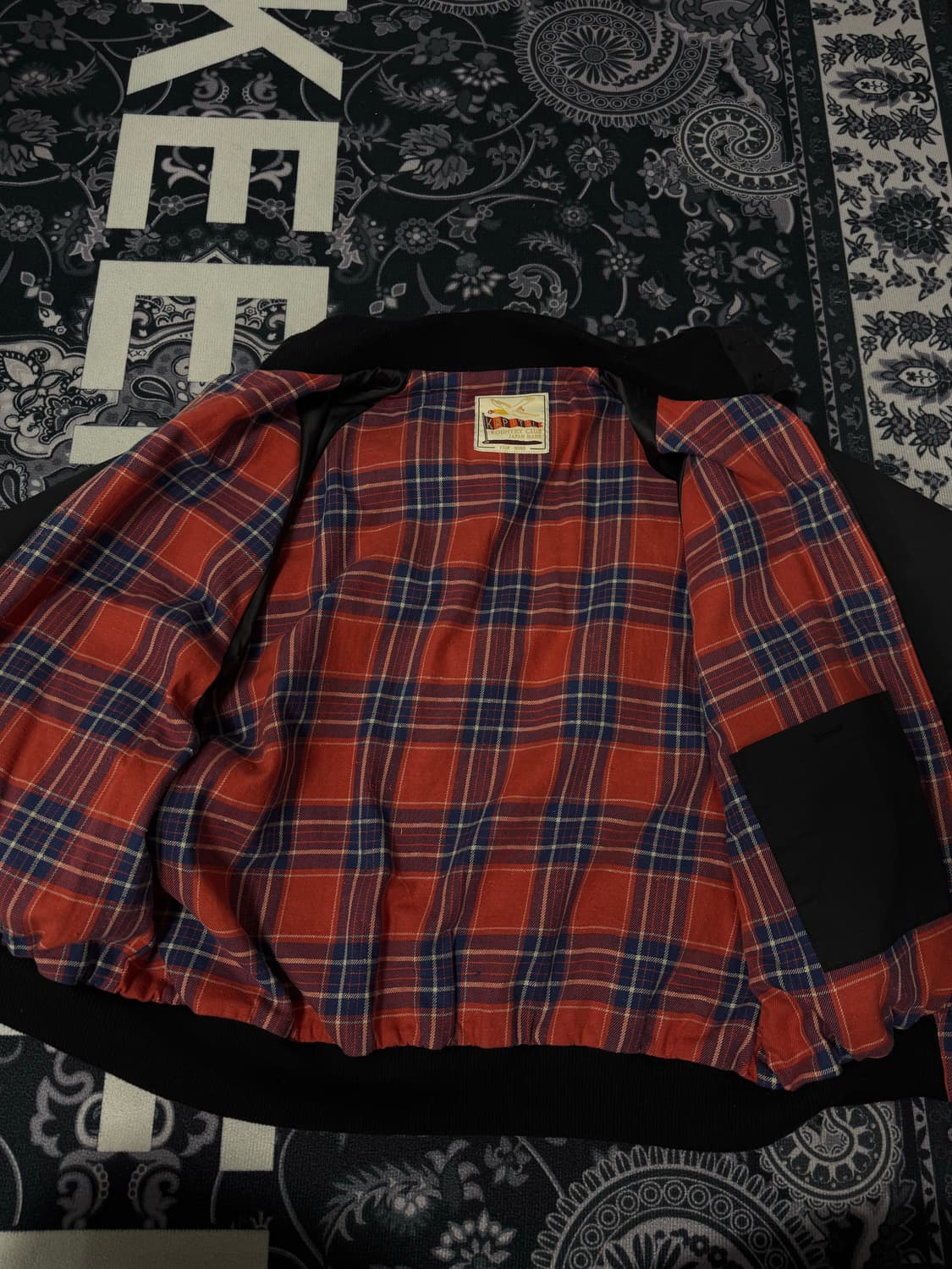 캐피탈 봄버 자켓 상품이미지3