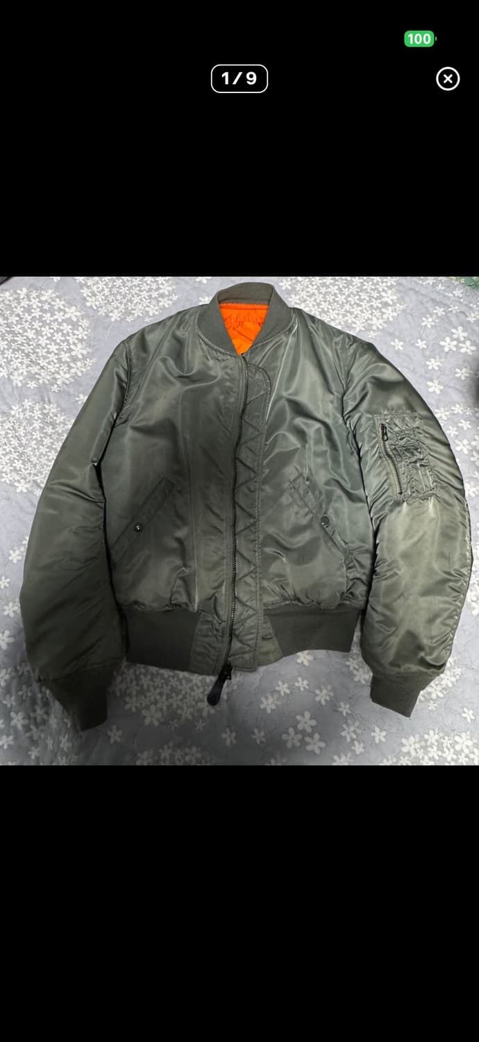 교환)알파인더스트리 ma-1 1968 정밀복각 교환원합니다 상품이미지1