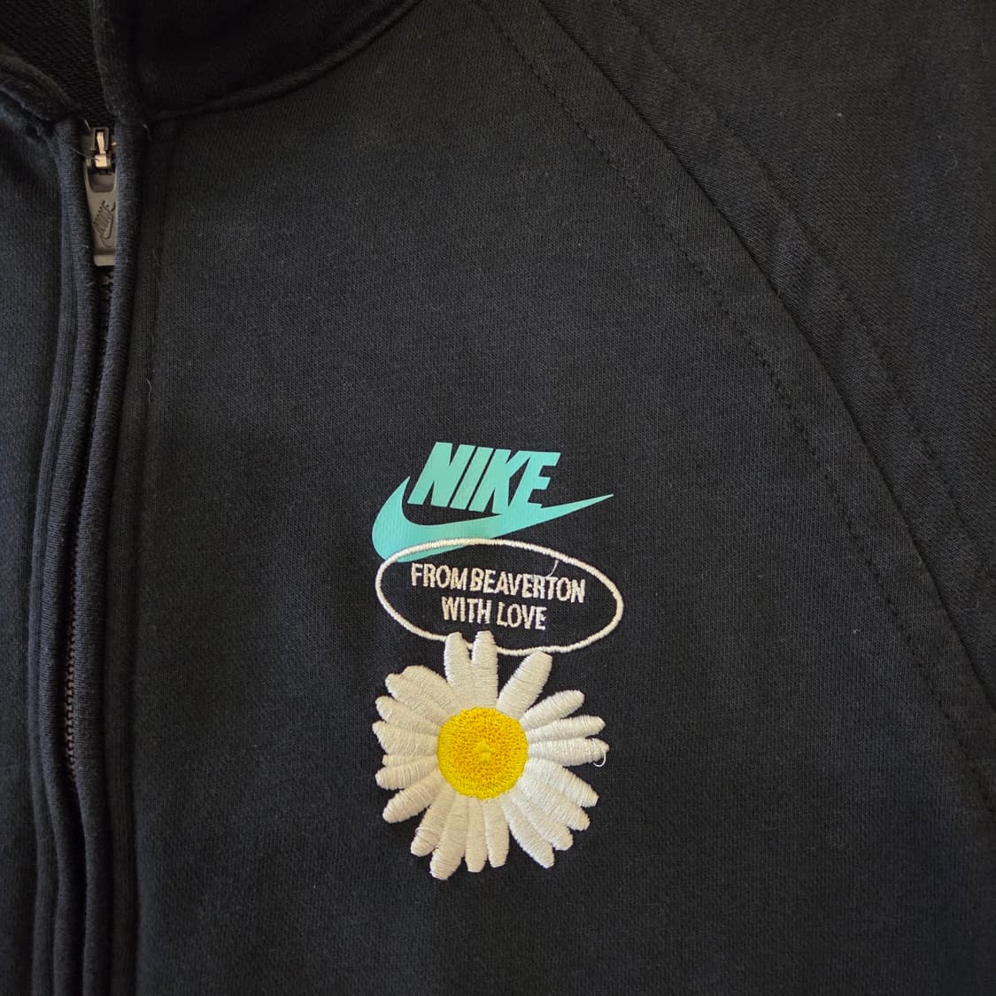 나이키 'Have a Nike Day' 블랙 반집업 100 상품이미지3