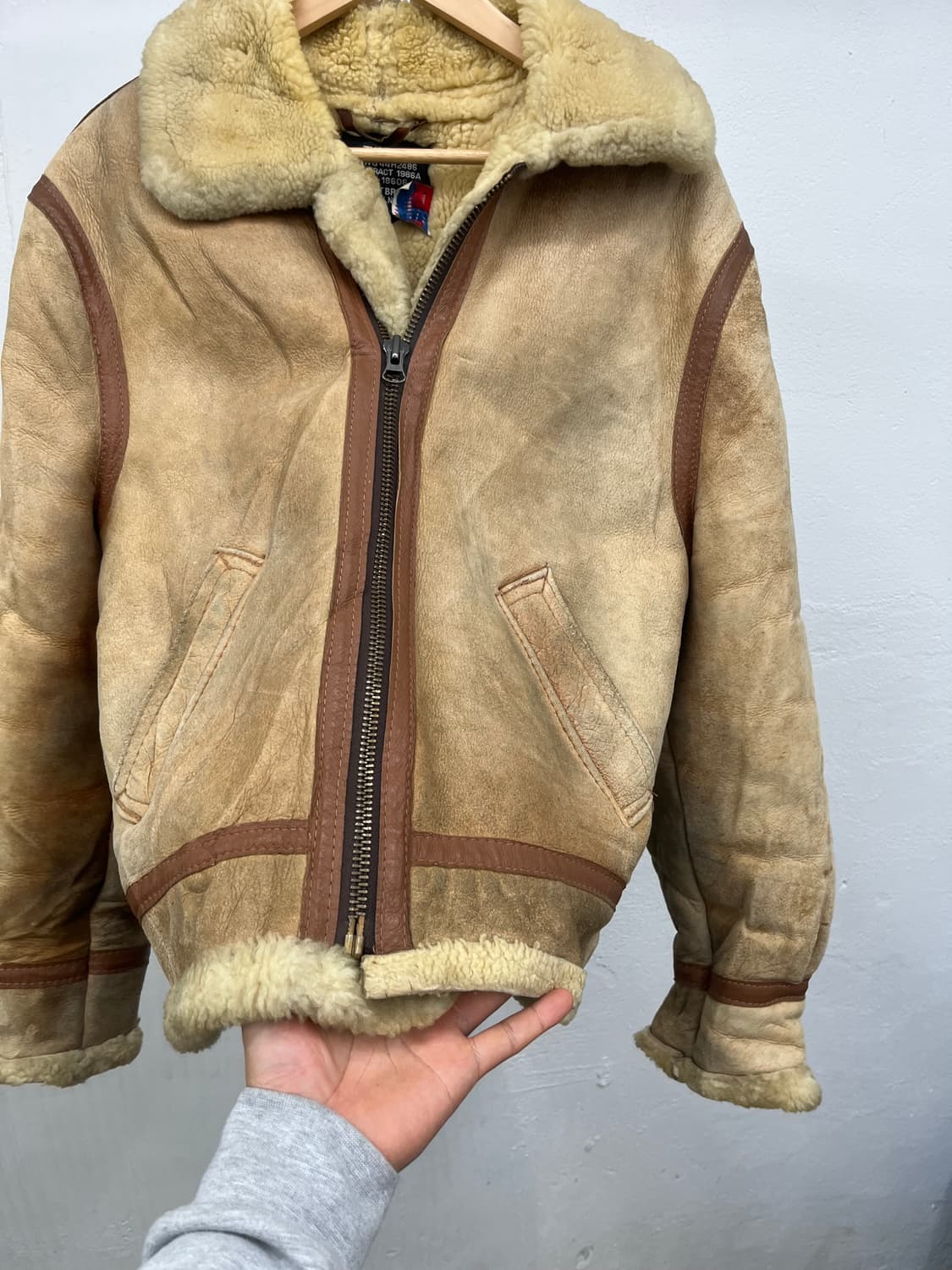 L) U.S ARMY TYPE B-3 MUSTANG 상품이미지4