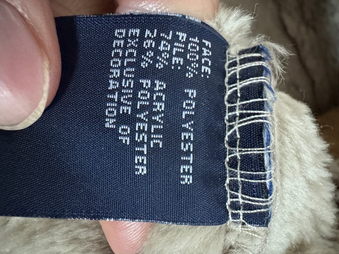 희귀!! 타미힐피거 무스탕 오버핏 셔츠 자켓 XL ~2XL 상품이미지4