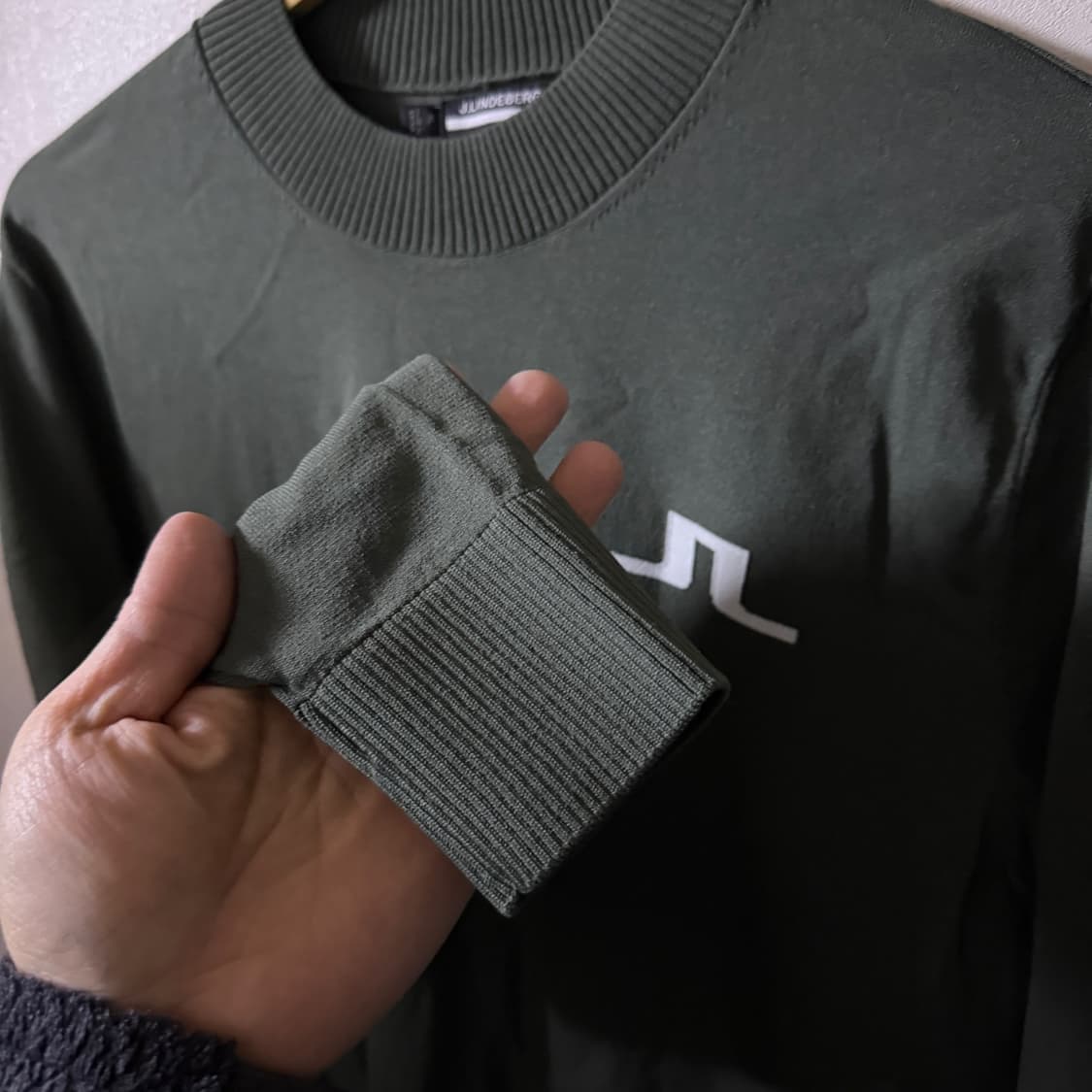 제이린드버그 남성 로고 니트 XL (100) 상품이미지4