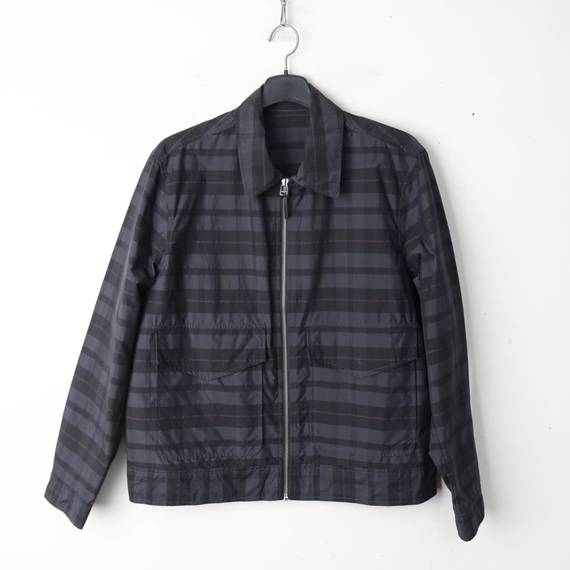 95/에잇세컨즈 체크 집업 자켓 상품이미지1