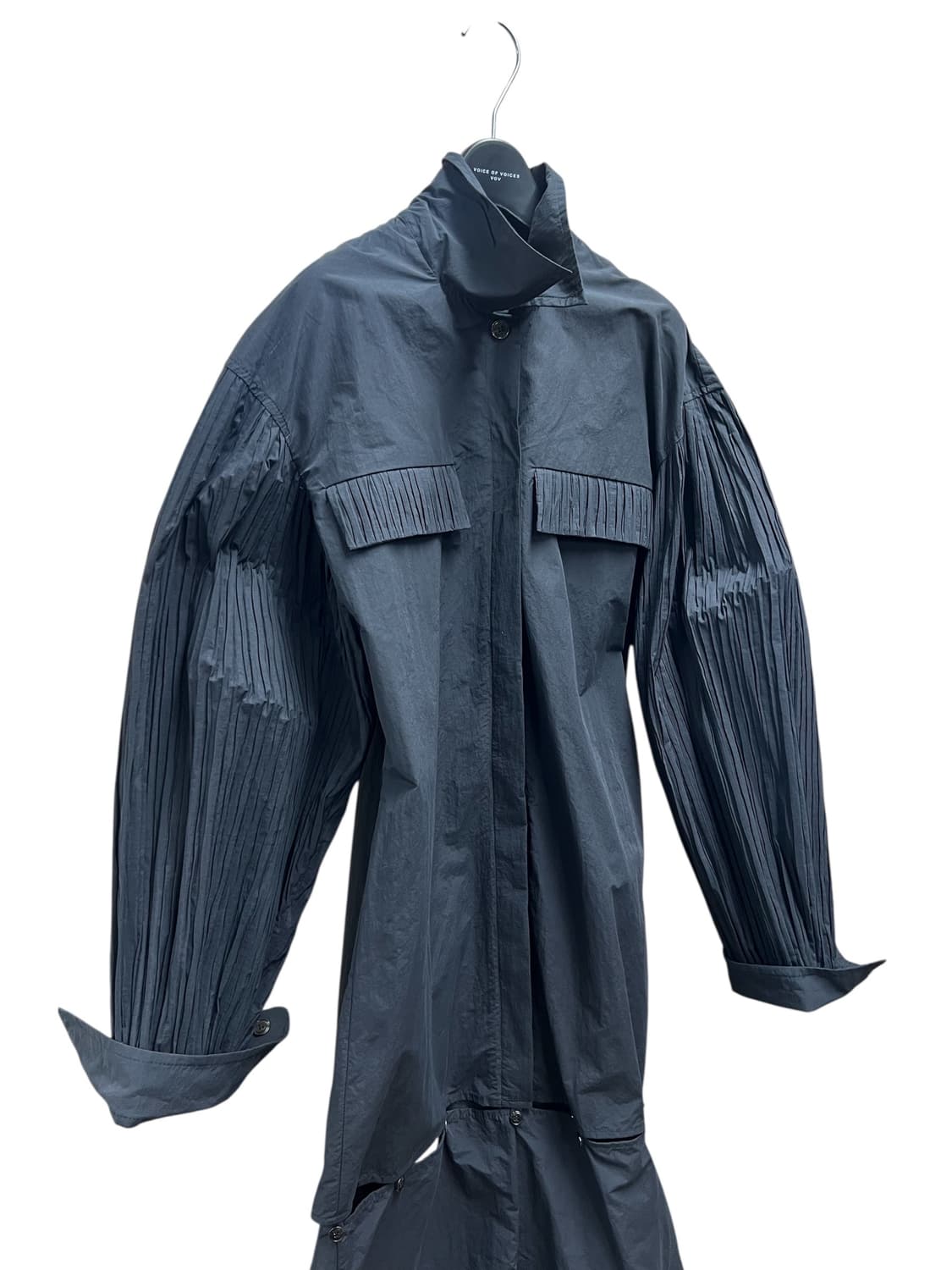 나누슈카 아코디언 슬리브 2in1 셔츠/롱 원피스 상품이미지1