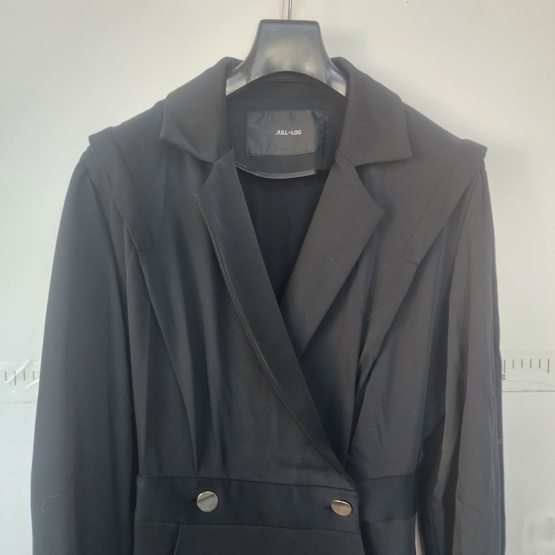 JULL LOG 블랙 롱 원피스 상품이미지3