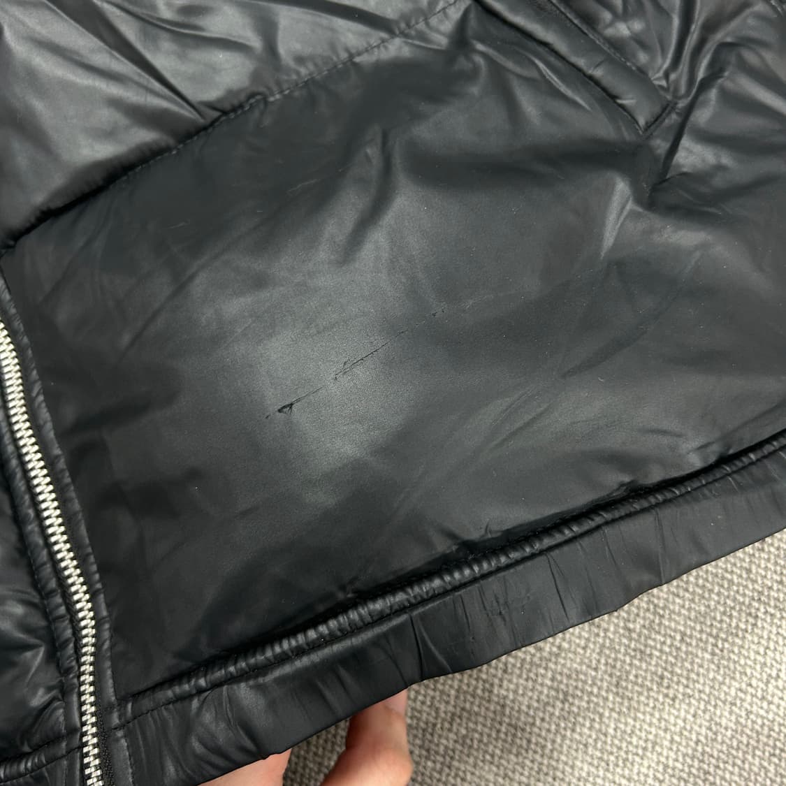 아디다스 블랙 실버 파이어버드 패딩(100) 상품이미지4