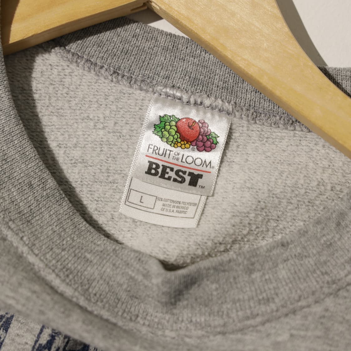 프룻오브더룸 빈티지 프린팅 맨투맨 상품이미지5