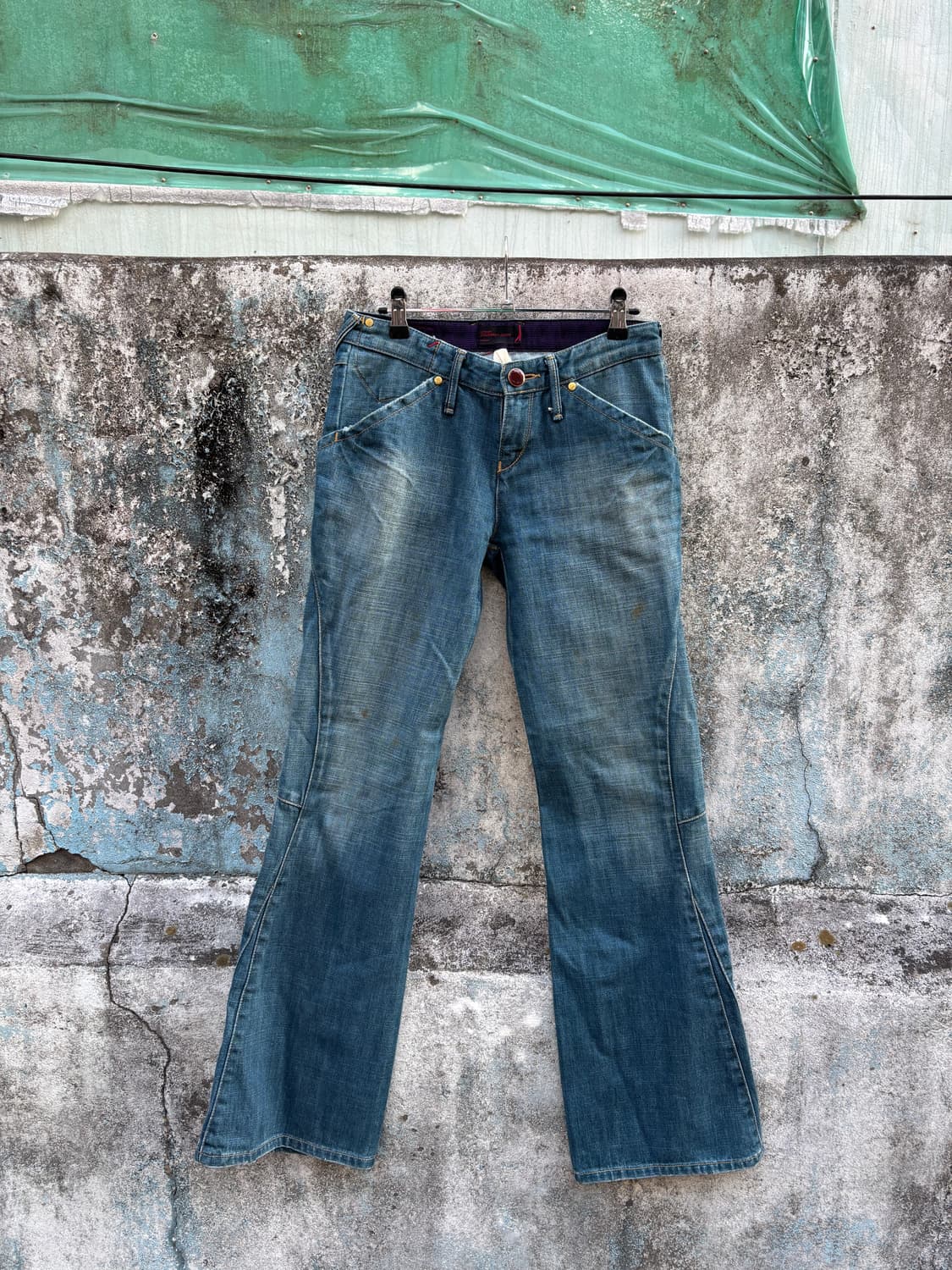 빈티지 리바이스 엔지니어드진 y2k 로우라이즈 부츠컷 상품이미지9