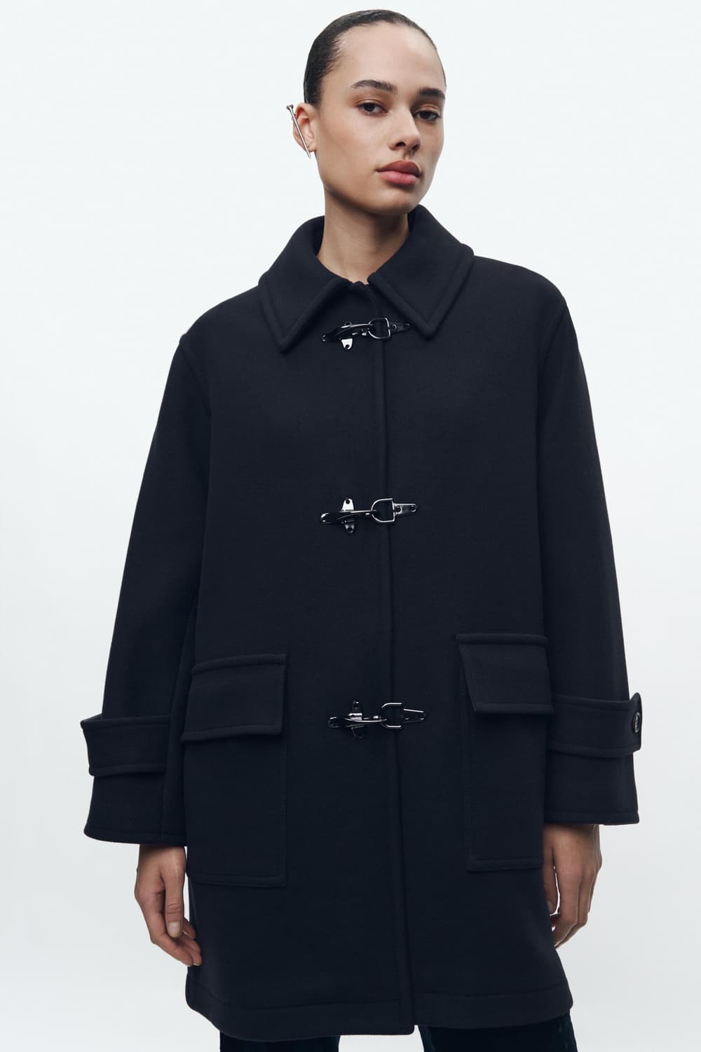 MANTECO 울 토글 코트 상품이미지6