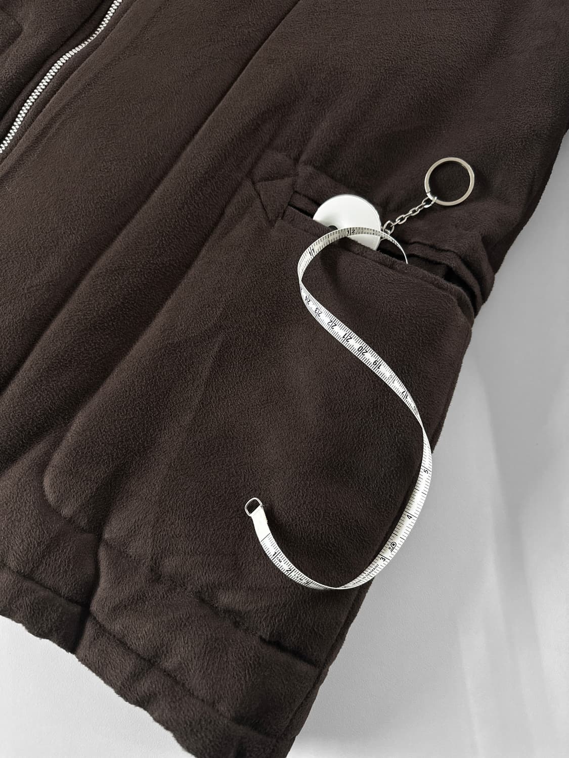 00s 스나오 쿠와하라 퍼 카라 집 업 코트 상품이미지8