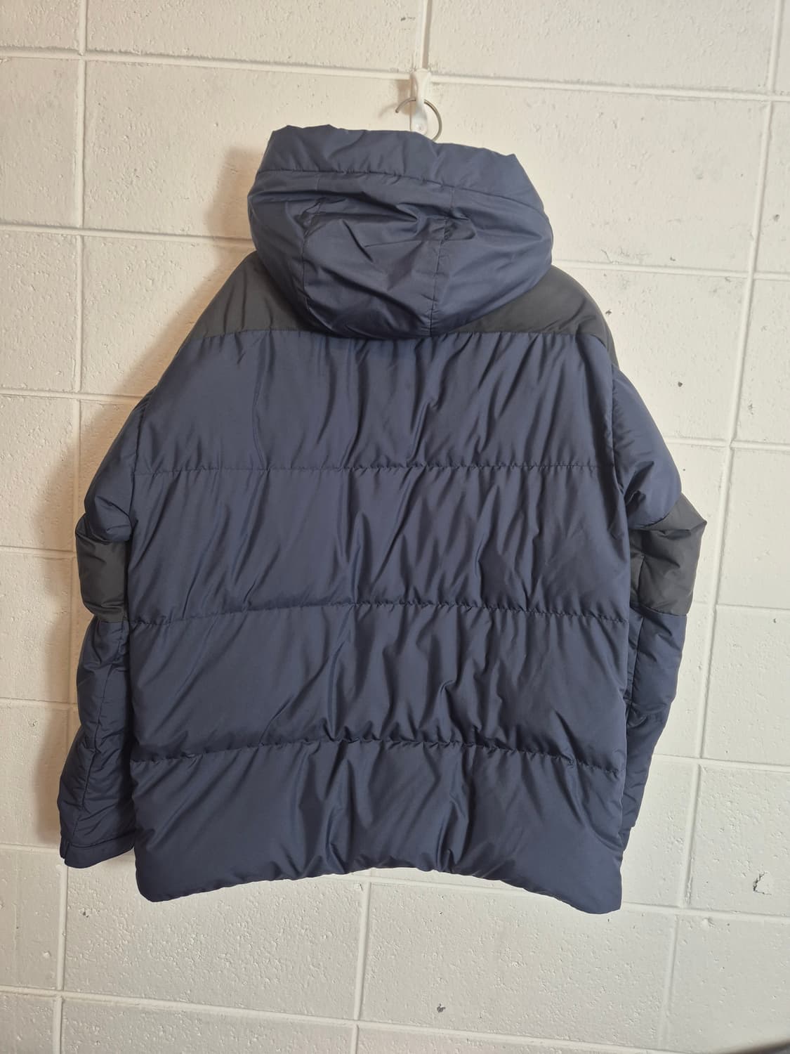 95 )아디다스 덕다운 후드 패딩 점퍼 네이비 상품이미지3