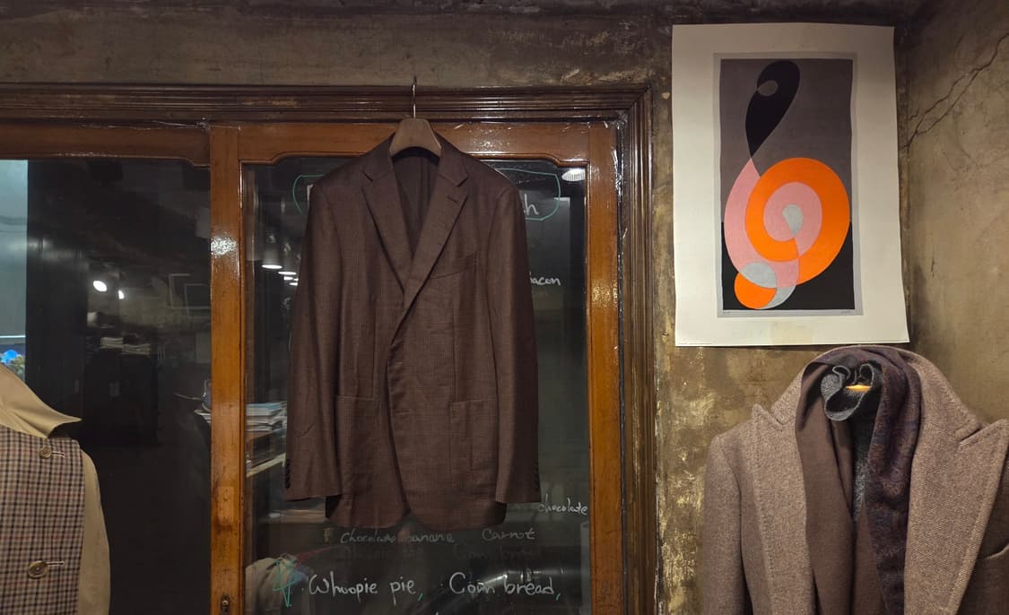 에르메네질도 제냐 트위드자켓  상품이미지1