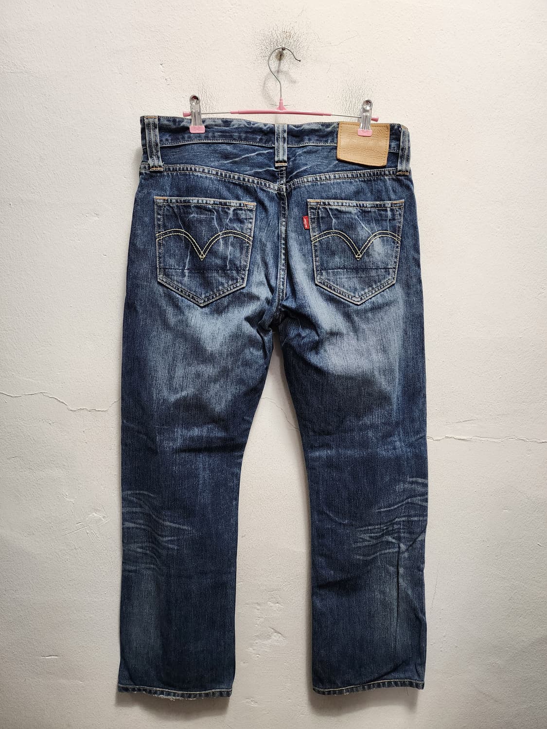 리바이스 빈티지 워싱 데님 청바지 상품이미지1