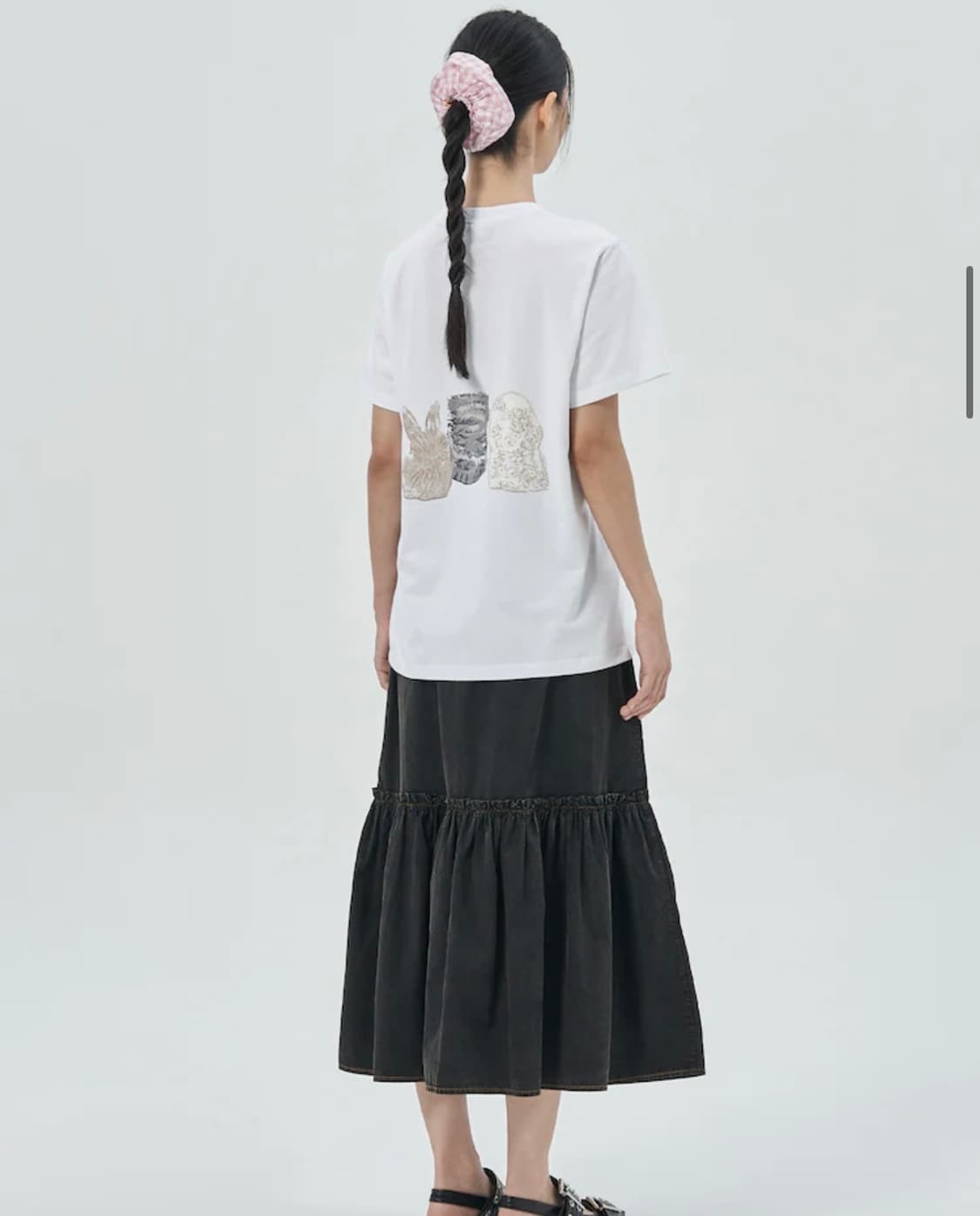 가니 GANNI 베이직 코튼 저지 티셔츠 상품이미지1