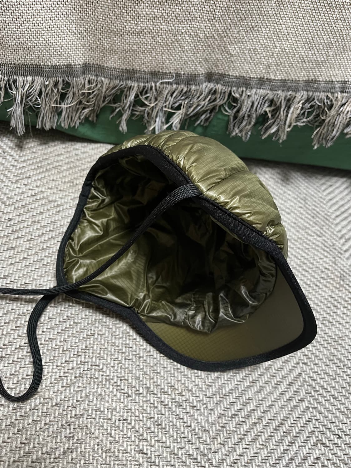 남이서팔 사우스2 웨스트8 나일론 퀼티드 캡 올리브 [M] 상품이미지4