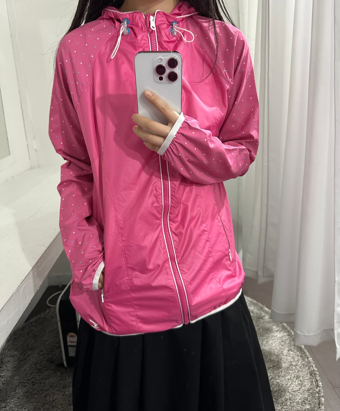 mizuno dot hood jacket 상품이미지3
