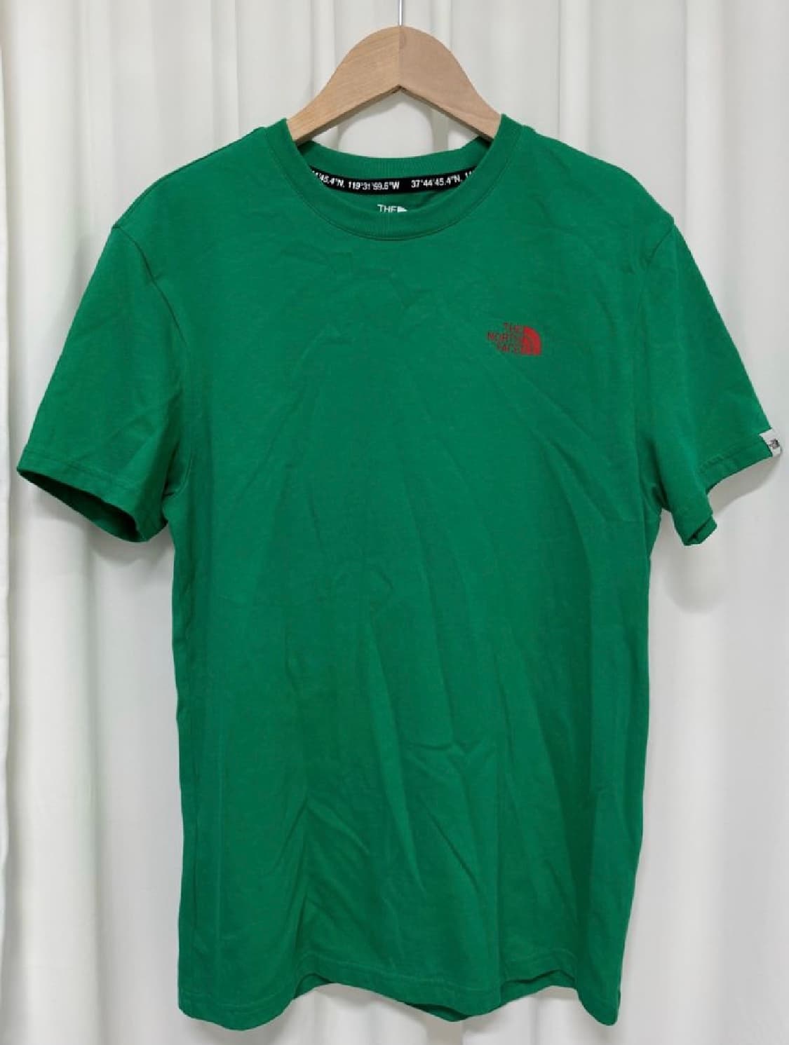 노스페이스 눕시 라운드 반팔티 그린 상품이미지2