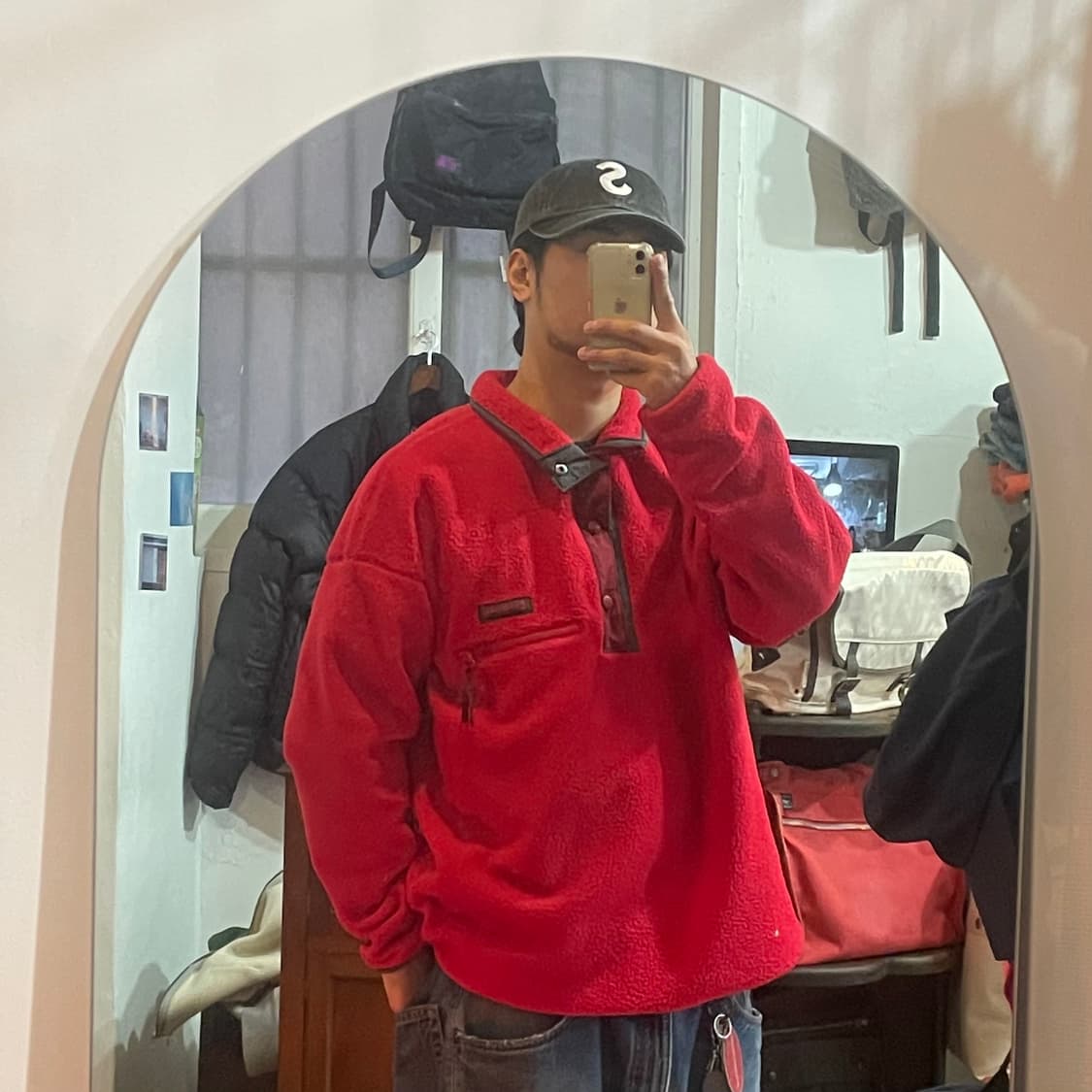 Columbia 컬럼비아 하프 스냅 플리스 XL 상품이미지1