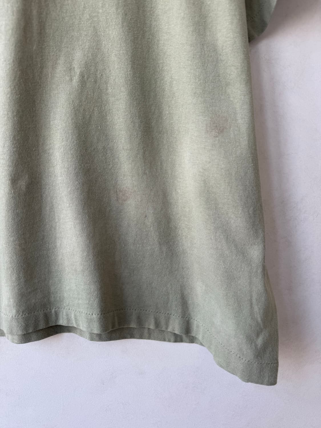 90s 스투시 카모 로고 티셔츠 상품이미지5