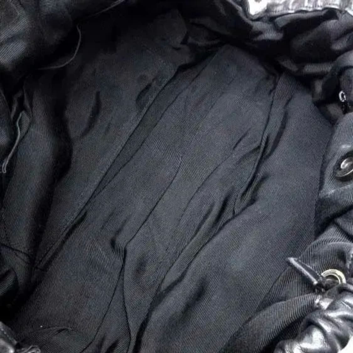 유르겐 렐 가마구치 고트스킨 숄더백 꼼데 요지 스타일 상품이미지8