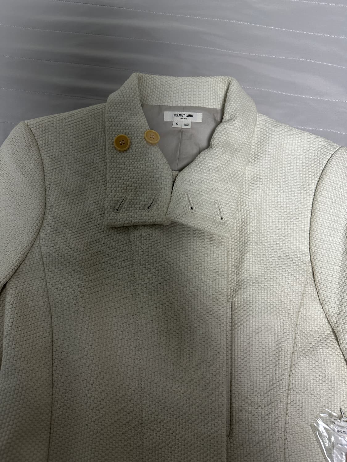 Helmut Lang 00s archive honeycomb Coat 상품이미지2