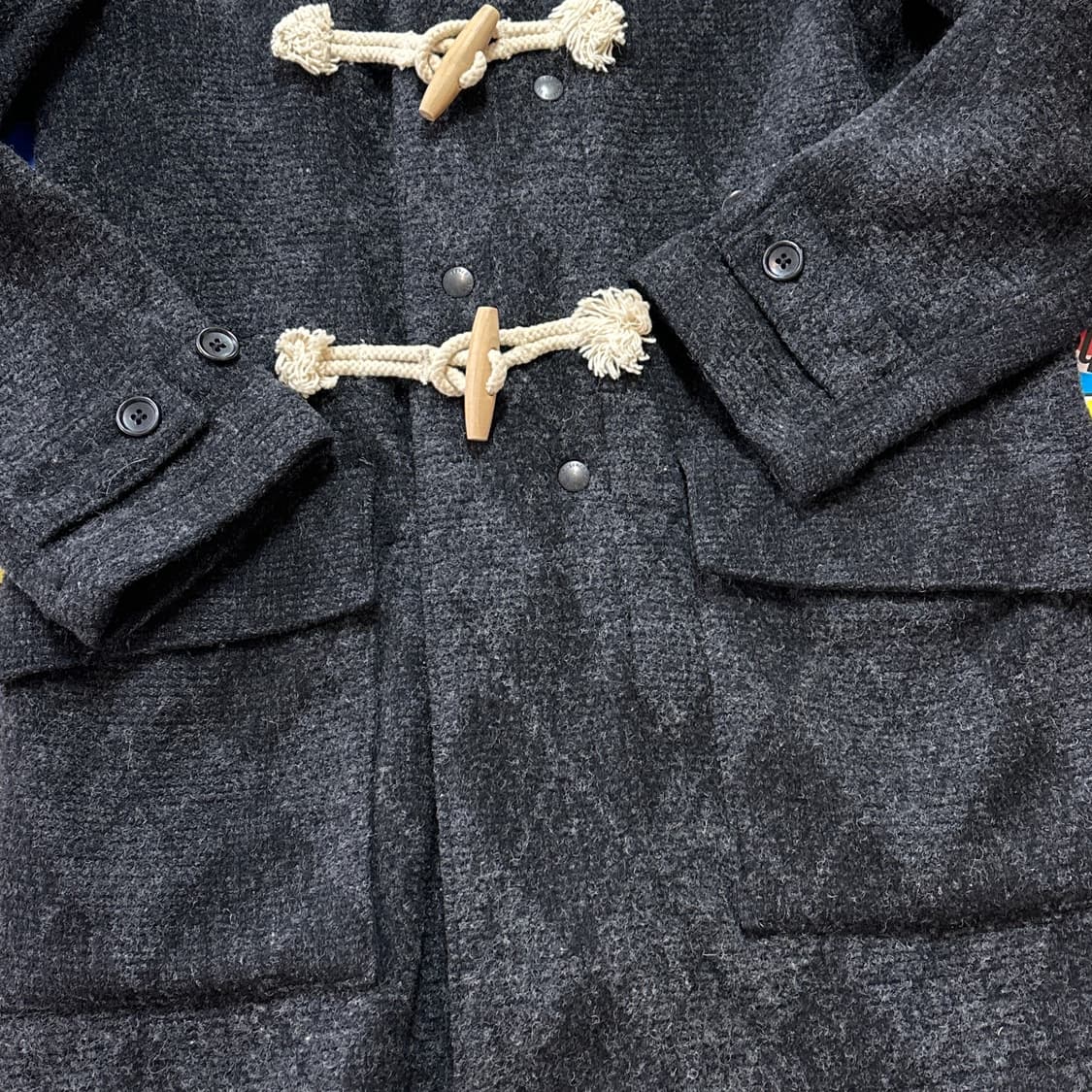 FWK 엔지니어드 가먼츠 아가일 울 더플 코트 2 상품이미지5